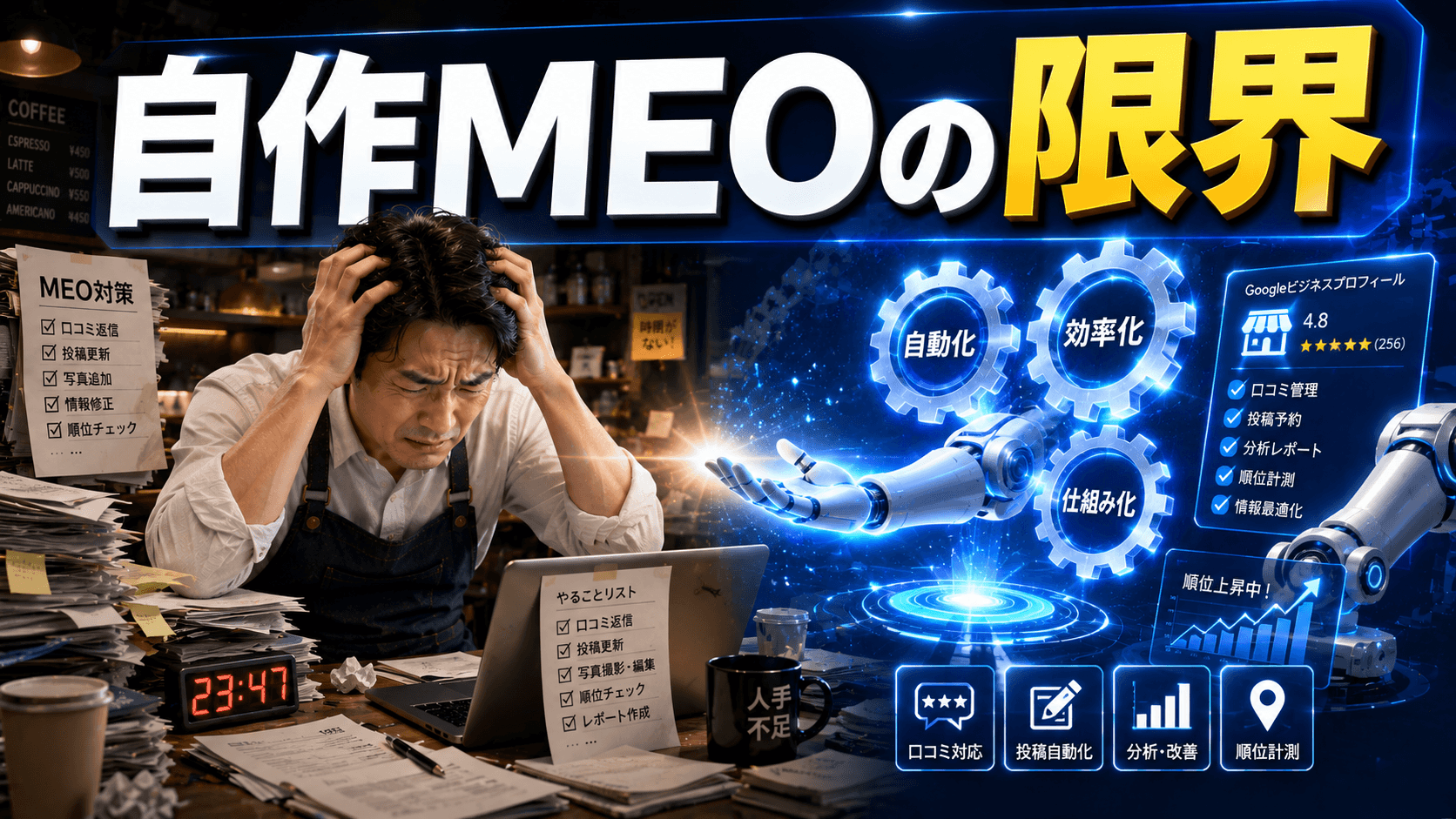 MEO対策は自分でできる?自作での限界と「仕組み化」が必要な理由